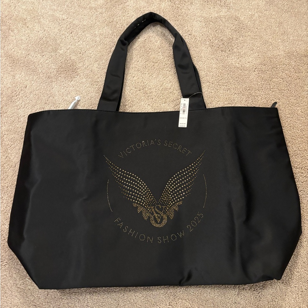 Victoria's Secret Black and Gold Fashion Show 2025 Tote
